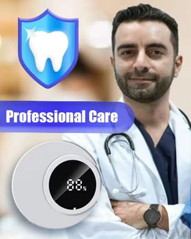 Smart Toothbrush Holder & Wall Mounted Toothbrush Holders, LED Automatic Sensing Toothbrush Cleaner for Home and Travel