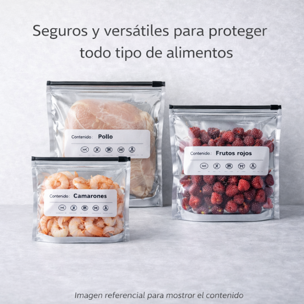 Bolsas Herméticas de Aluminio