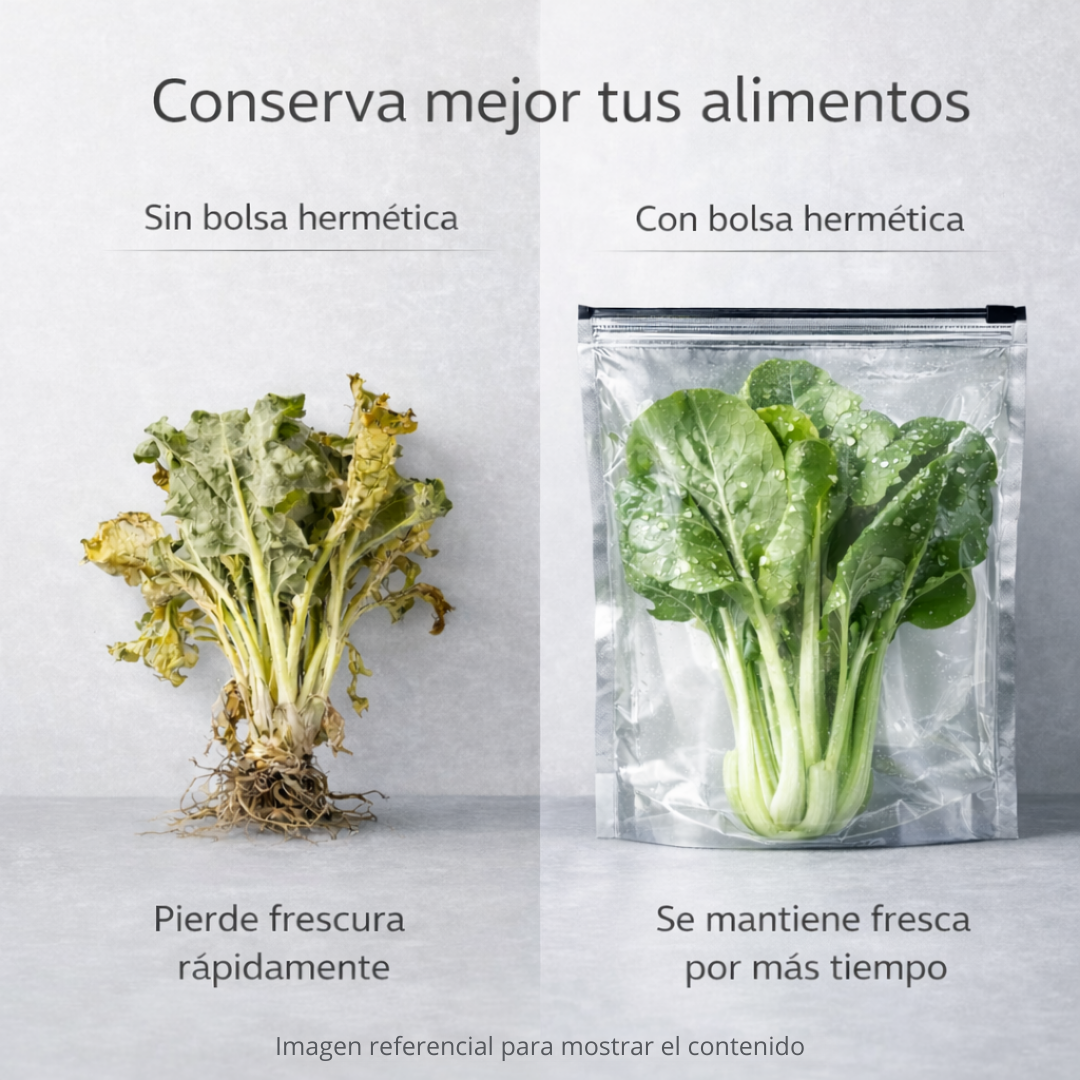 Bolsas Herméticas de Aluminio