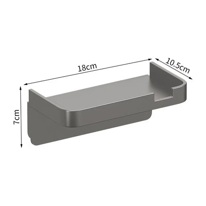 Toilet Paper Holder Plastic Storage Rack Kitchen Towel Placement of Seasoning Bottles Bathroom Wall Roll of Paper Phone Storage